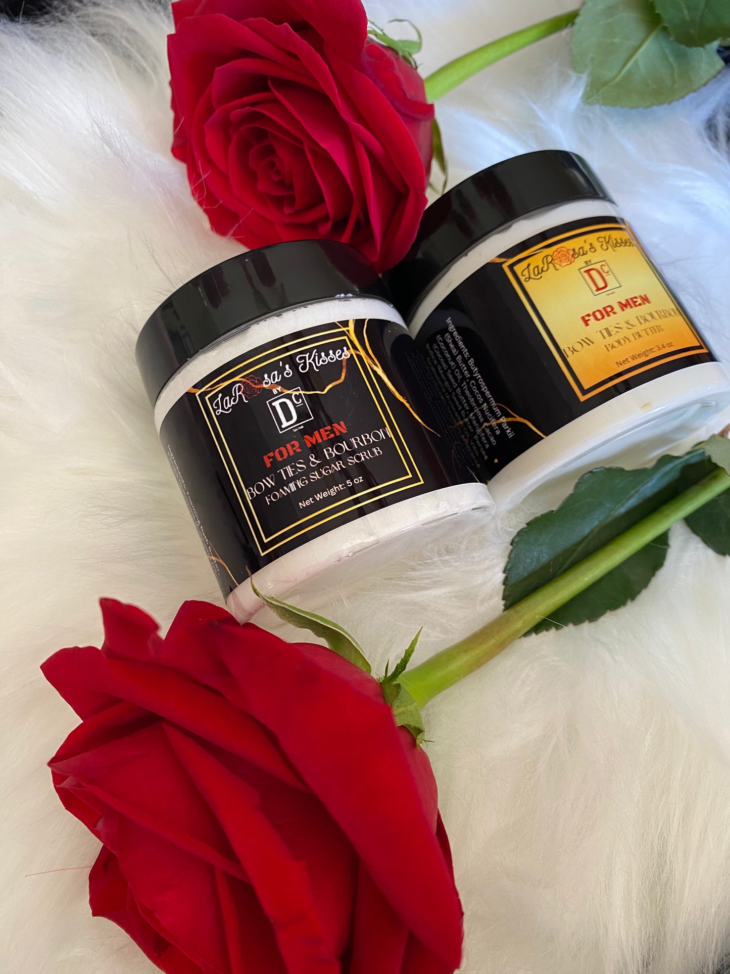 Bow Ties & Bourbon Foaming Sugar Scrub